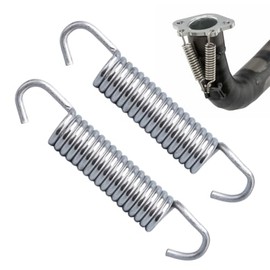 Springs, Two Piece Universal Exhaust Pipe Spring, Stainless Steel Exhaust Spring, Universal Exhaust Spring Muffler Manifold
