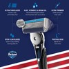 Barbasol Ultra 6 Plus Men's Razor with 2 Razor Blade