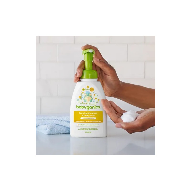 Babyganics Shampoo Y Gel De Baño 2 En 1 Manzanilla