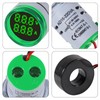 XIITIA 3pcs 2 in 1 60-500V 0-100A AC Digital Ammeter