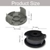 Strimmer Spool Line,Autofeed Spools Replacement,Compatible with Bosch EasyGrassCut,EasyGrassCut 23, EasyGrassCut