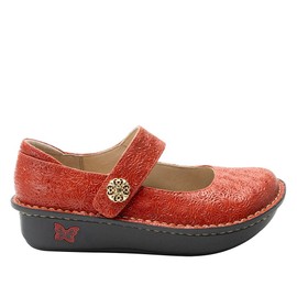 Alegria Women's Paloma Mary Jane Nurse Shoe Clog Comfort Leather Coralita 9.5-10 M US