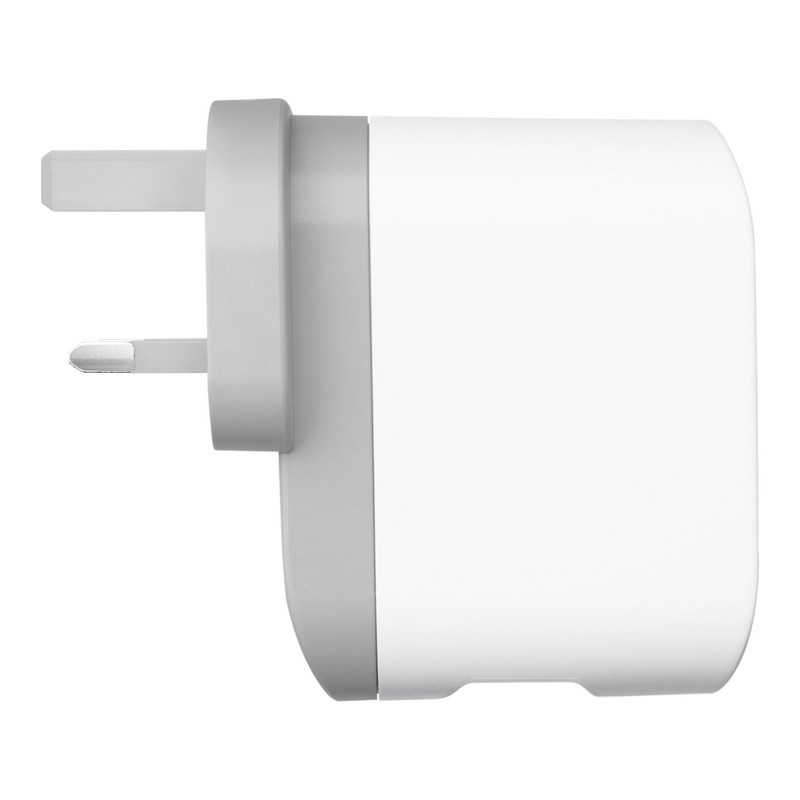 Belkin F8J107ukWHT Indoor Mobile Device Charger - Grey/White