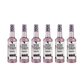 Sessa Syrups Sugar Free Lavender Syrup (25.4 Fl Oz, 6 Pack)