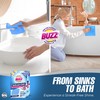 2pk Buzz Bathroom Cleaning Cloths with Germ Shield, Streak-Free Bathroom