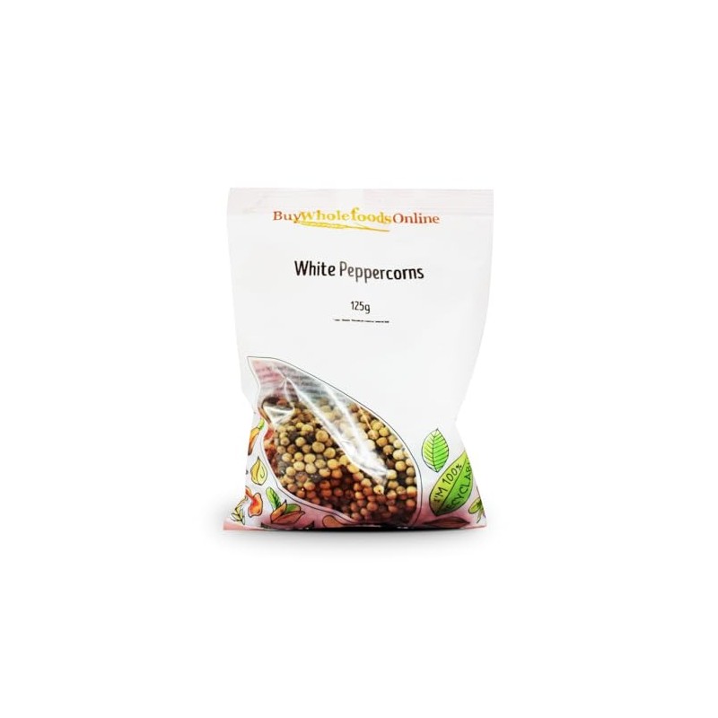Peppercorns White 125g (BWFO)