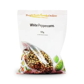 Peppercorns White 125g (BWFO)