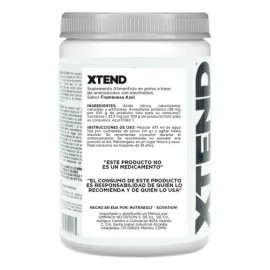 Suplemento Bcaa Mezcla Aminoácidos Polvo Xtend Sabor Frambuesa Azul 420g