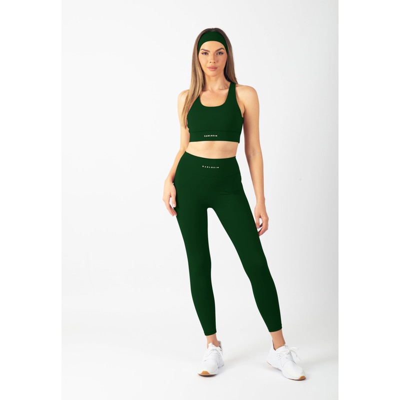 Carlheim Women's Serenita Active Collection Leggings, Forest green
