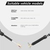 3382002030 Automatic Transmission Shift Control Cable Compatible with Toyota Corolla