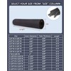 Pipe Insulation Foam Tube - 1-1/2"ID Foam Tubing for AC