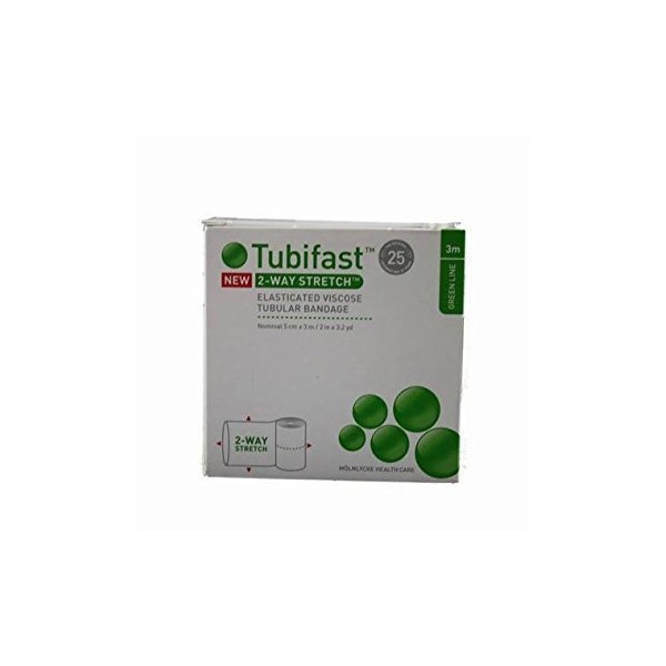 TUBIFAST TUBIFAST GREEN LINE 5CM X 3M(NEW) 2-WAY STRETCH ELASTICATED