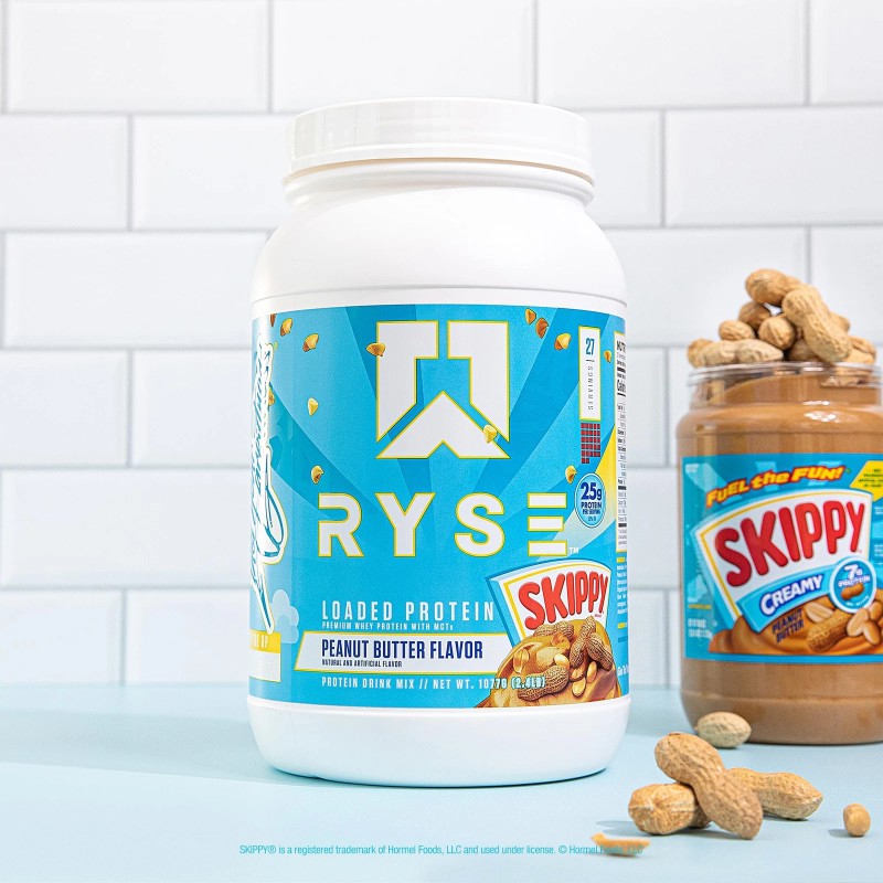 RYSE Loaded Protein Powder - Skippy Peanut Butter - 25g