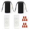 QIACHIP Universal Ceiling Fan Light Remote Control Kit with Mute