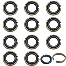 Bamyli 12 Sets Impact Wrench Holders and O-Ring Retaining Ring Replacement Parts for Square Drive Shaft of Cordless Impact Wrenches, for 1/2 Inch Cordless Impact Wrench with Square Drive