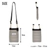 Mignon act0009 Smartphone Shoulder Bag, Quilting, Mini Bag, Pouch, Small