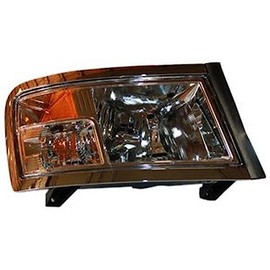 TYC Right Headlight Assembly Compatible with 2008-2011 Dodge Dakota
