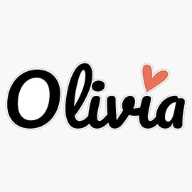 Magnet Olivia ¥ Magnet Bumper Sticker Car Magnet Flexible Reuseable Magnetic Vinyl 5"