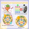 Easter Dart Board Game Set, Cute Bunny Chick Carrot Party