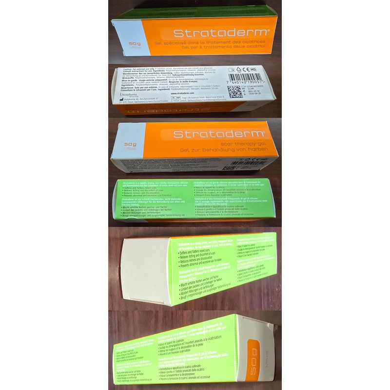 Strataderm Professional Scar Therapy Gel | Old and New Scars