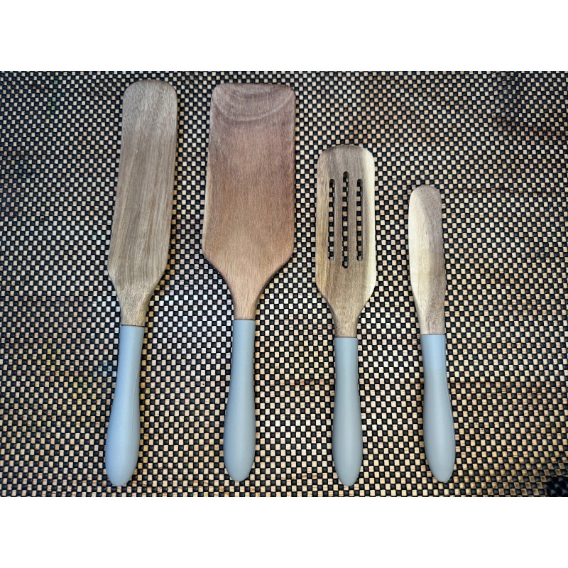 Mad Hungry Rare 4-piece SPURTLE set with Grey Comfort Handles