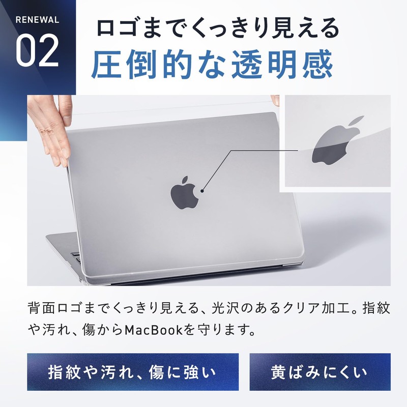 HOGOTECH Case [For MacBook Air 15 Inch M4 M3 M2]