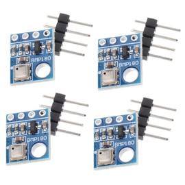 DOITOOL 4pcs Bmp085 Barometric Pressure Sensor Module for DIY Projects Indoor Weather Forecasting