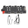 12V 4PIN ARGB and PWM Hub with SATA Power, 2-in-1