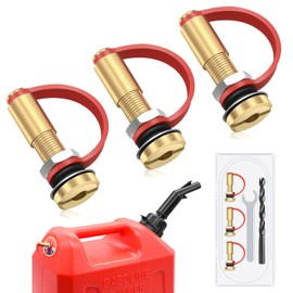 Okimyi Fuel Gas Can Vent Caps 3 Pack Upgrade Gas Can Fuel Tank Water Jug to to Allow Faster Flowing