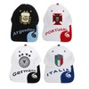 4Pcs World Cup Hat Embroidered Italy Argentina Germany Portugal Hat