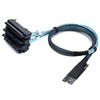 AoQhir M.2 SFF-8643 to 4 x SAS 8482 Converter Cable