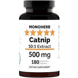 MONOHERB Catnip Extract 500 mg - 180 Capsules