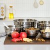 ROYDX Stainless Steel Mixing Bowls With BPA Free Airtight Lids