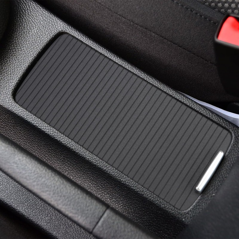 KOLOME Car Center Console Drinks Cover Slider Blind for 2009-2014