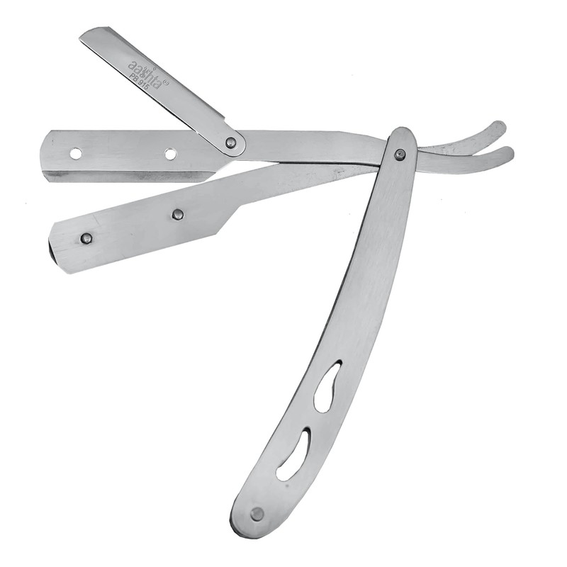 Porta Navaja Para Razurar/Barbero Aashta PB-915 Con Cajita De 10