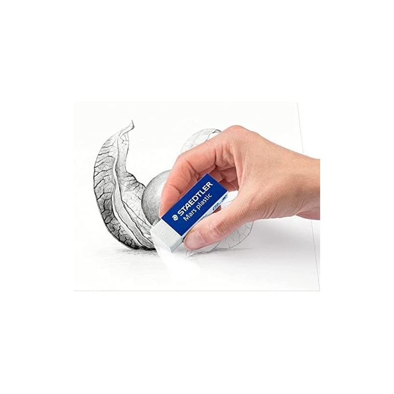 Staedtler Mars Plastic 526 50 BK2D Rubber Phthalate And Latex Free – Pack of