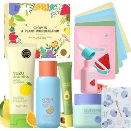 Kit Cuidado Facial Beau Base 10 Piezas Limpiador Tónico Serum Crema Ojos Humectante Mascarilla Regalo Mujer Hidratación Profunda Control Grasa Rutina Belleza