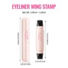 Erinde Winged Eyeliner Stamp Pen, Dual Head Rotating Eyeliner Stamp