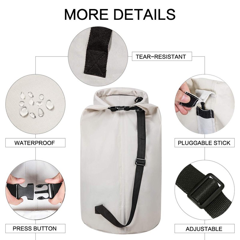 WOWLIVE Extra Large Foldable Laundry Bag Laundry Basket Collapsible Laundry