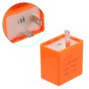 Kinstecks 2Pin Flasher Relay Speed Adjustable 12V Motorcycle Indicators LED