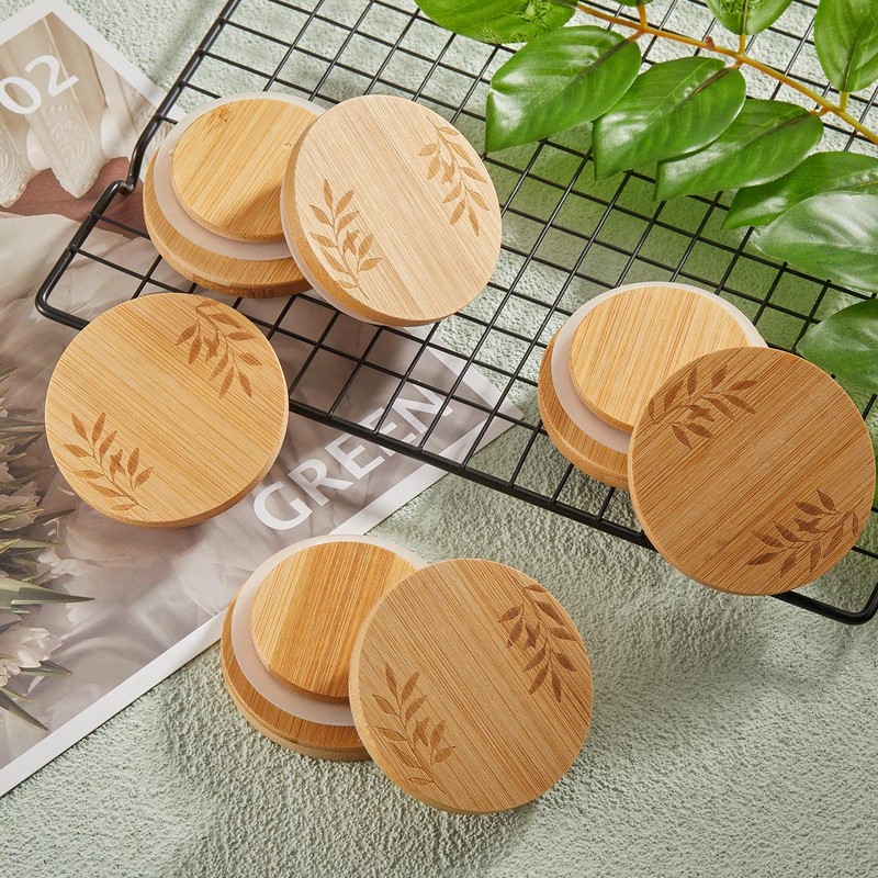 18 Pcs Yogurt Jar Lids Set Compatible with Oui Yogurt