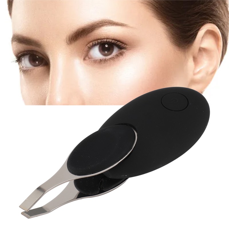 Visualized Eyebrow Tweezers USB Charging Hair Removal Tool Eyebrow Clip