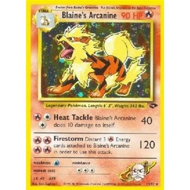 Blaine's Arcanine Holofoil - Gym Challenge - 1 [Toy]