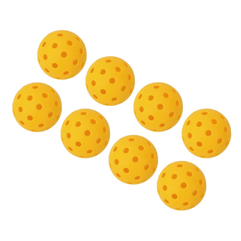 12PCS 74mm 40 Holes Pickleballs PE Plastic High Elasticity Pickleball