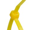 Konya Shoji 01281190 Cable Tie, Yellow, 5.9 x Width 0.14
