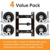 90040 Carriage Wheel Kit Complete Ladder Hoist Replacement Parts for