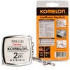 Komelon KMC-14C KeyMaster Metric Tape Measure 2-Meter/Diameter Keychain Pocket Mini
