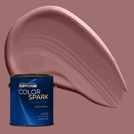 Rust-Oleum Color Spark Interior Paint and Primer in One, Eggshell, Blush at Dusk, 1 Gallon