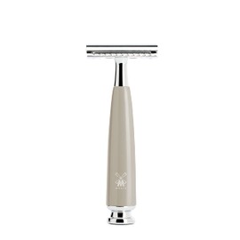 MÜHLE Rytmo Safety Razor - Safety Razor for Classic Razor Blades - Stainless Resin Handle in Melange with Metal Accents