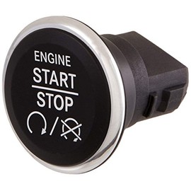 Ignition Switch Stop/Start Keyless Dash Mount Push Button Compatible with Grand Cherokee WK